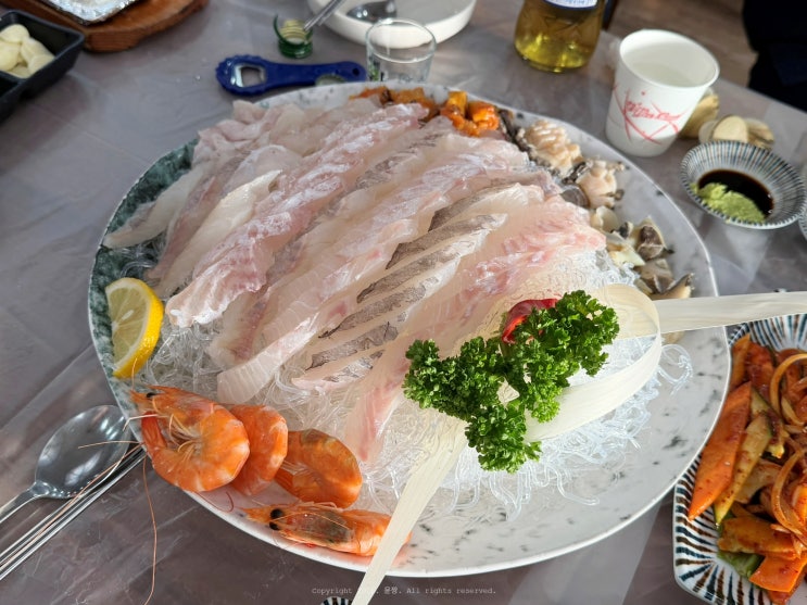  대천해수욕장 스끼다시 푸짐하게 잘 나오는 곳 오션뷰 맛집 해녀횟집 내돈내산