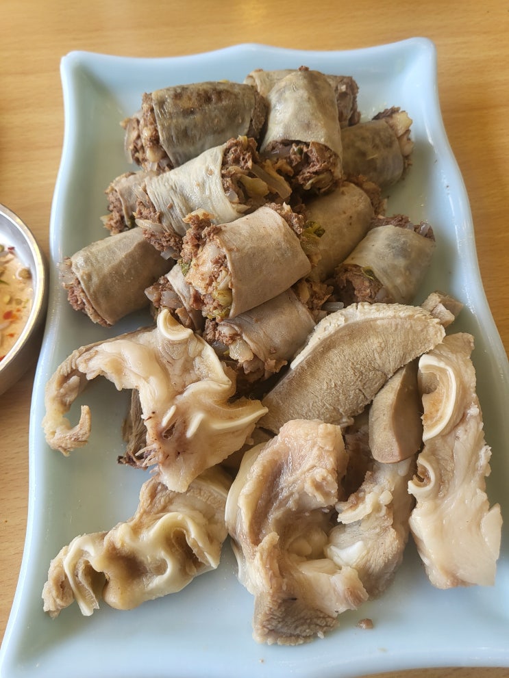  백암순대 원조 제일식당 솔직 후기, 기대는 낮게