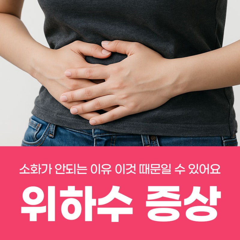 위하수 증상, 원인 소화가 안되는 이유 이것 때문일 수 있어요