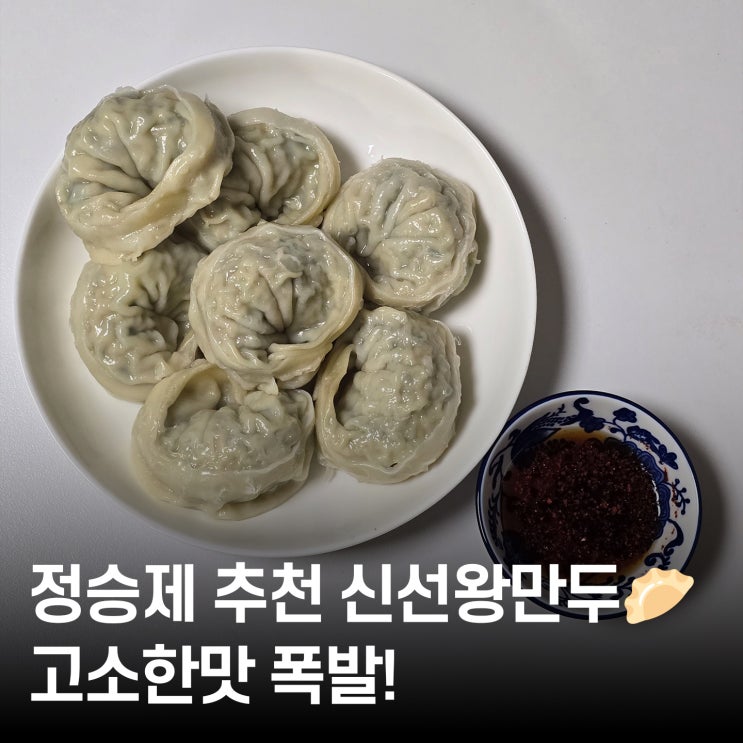  정승제 픽! 신선왕만두정승제 추천 집에서 맛있게 찌는법까지 공개