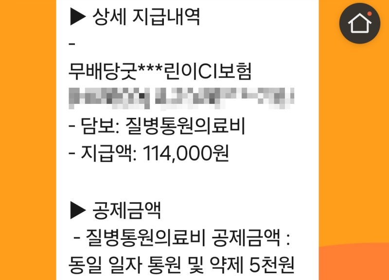 독감 보험청구했어요 / 실손보험, 실비보험