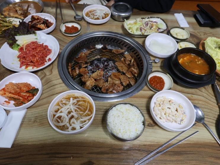  남양주 별내 애견동반 식당 태릉왕갈비 고깃집 별관 강아지 가능