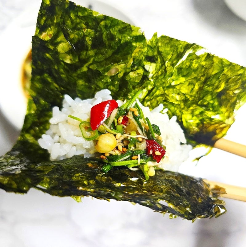 곱창김 굽는법 생김 후라이팬에 바삭바삭 맛있게 굽기 날김 보관 하는 방법 김 양념간장 레....