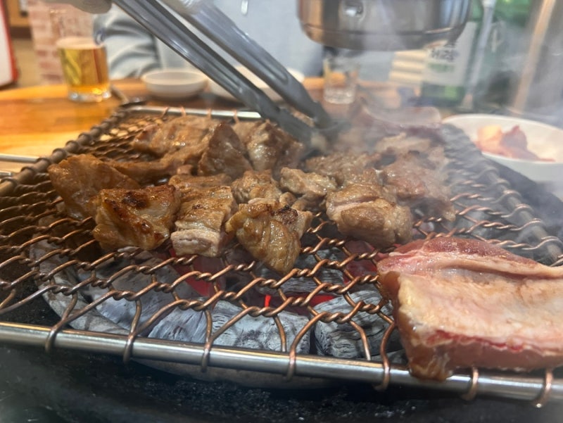 동해 고기잘하는집 천곡동 고기맛집 박대감화로구이 본점