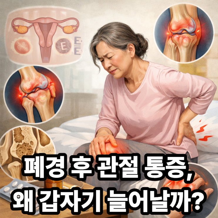   폐경 후 관절 통증이 늘어나는 이유, 그냥 나이 때문일까?