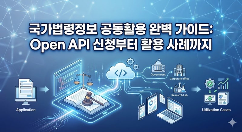 국가법령정보 공동활용 완벽 가이드: Open API 신청부터 활용 사례까지