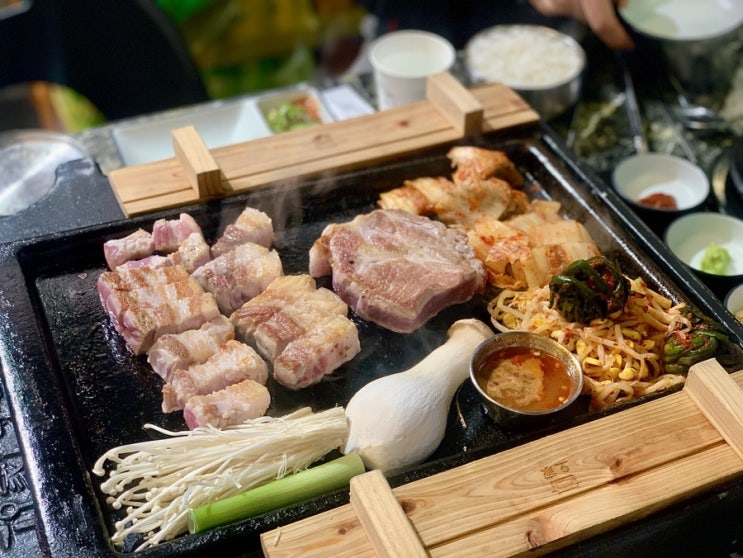  오가무쇠철판삼겹 지축 :: 새로 생긴 지축역 고기집