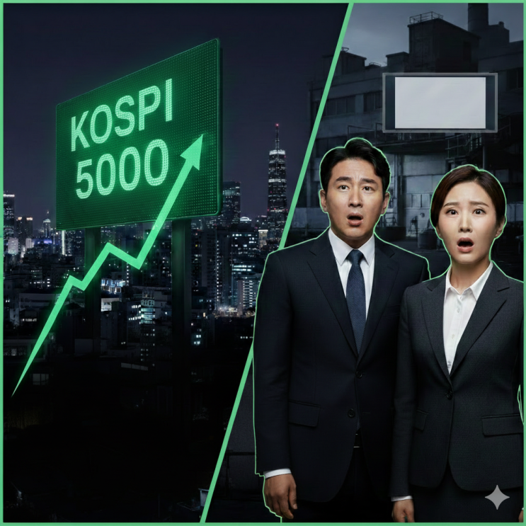  대기업이 성장할수록 일자리는 왜 줄어들까? : 코스피 5000 시대의 역설