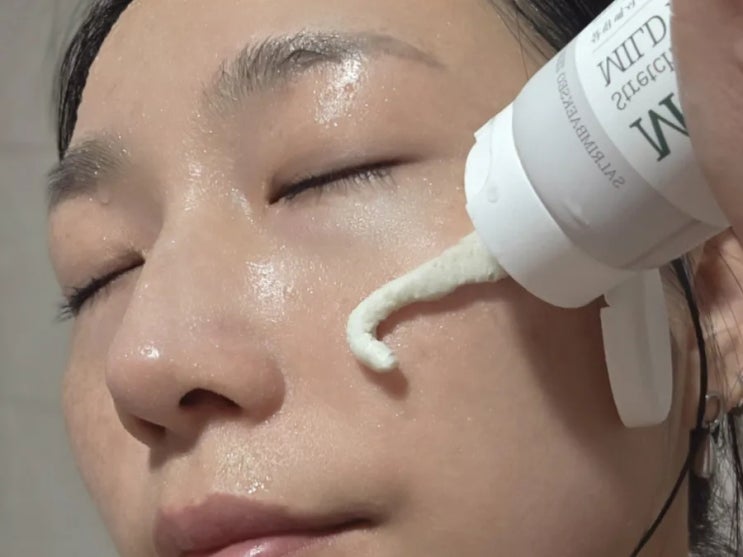  좁쌀여드름 폼클렌징 약산성 제품이라 믿고 선택했어요