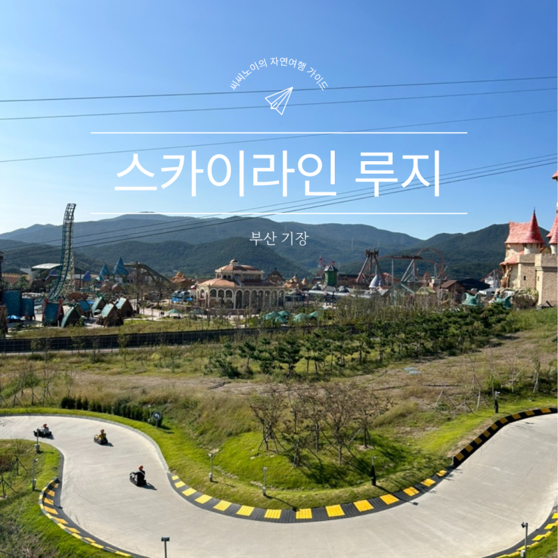 기장 루지 가격 할인 부산롯데월드 근처 스카이루지 가볼만한 곳