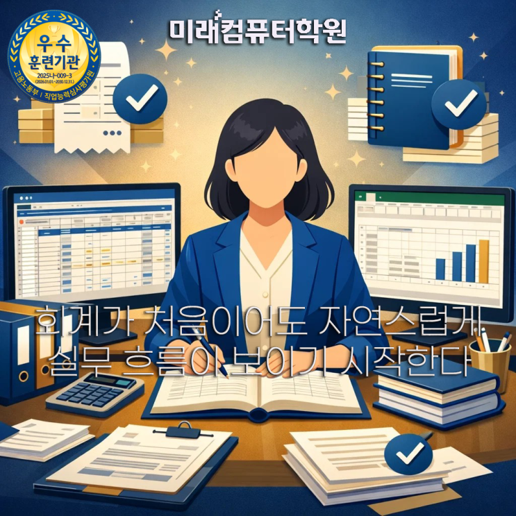  부산 전산회계·FAT 자격증, 취업까지 한 번에? 실제 수강생이 선택한 회계국비지원과정의 이유