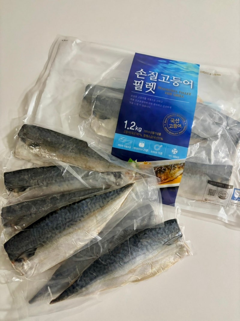 요리 똥손도 문제 없는 트레이더스 생선 추천 | 손질 고등어 필렛