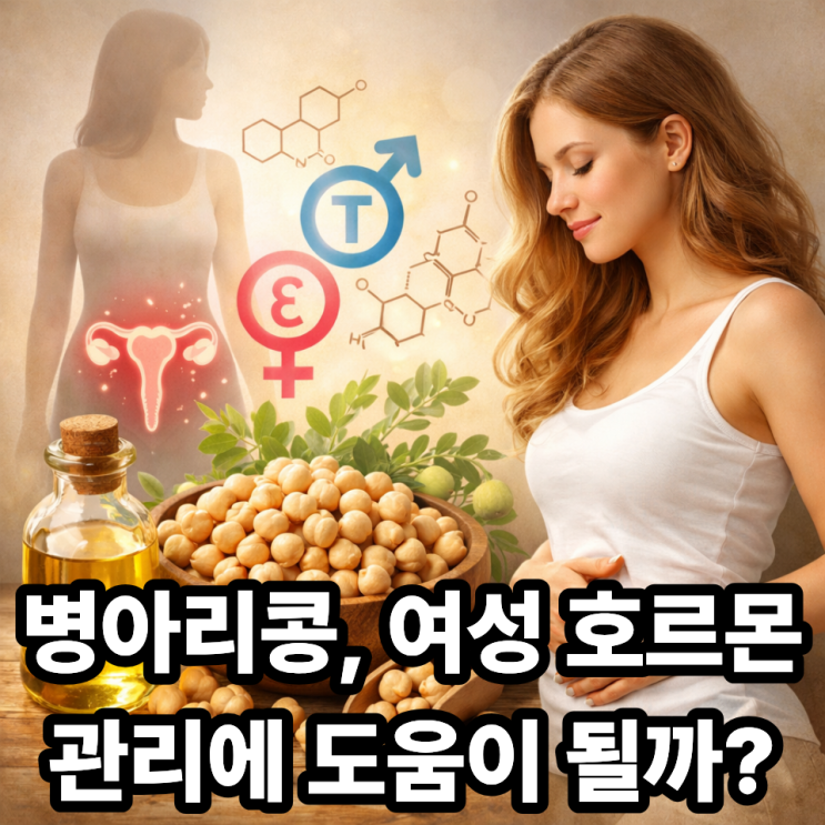   병아리콩과 여성 건강｜호르몬 균형에 도움이 되는 이유