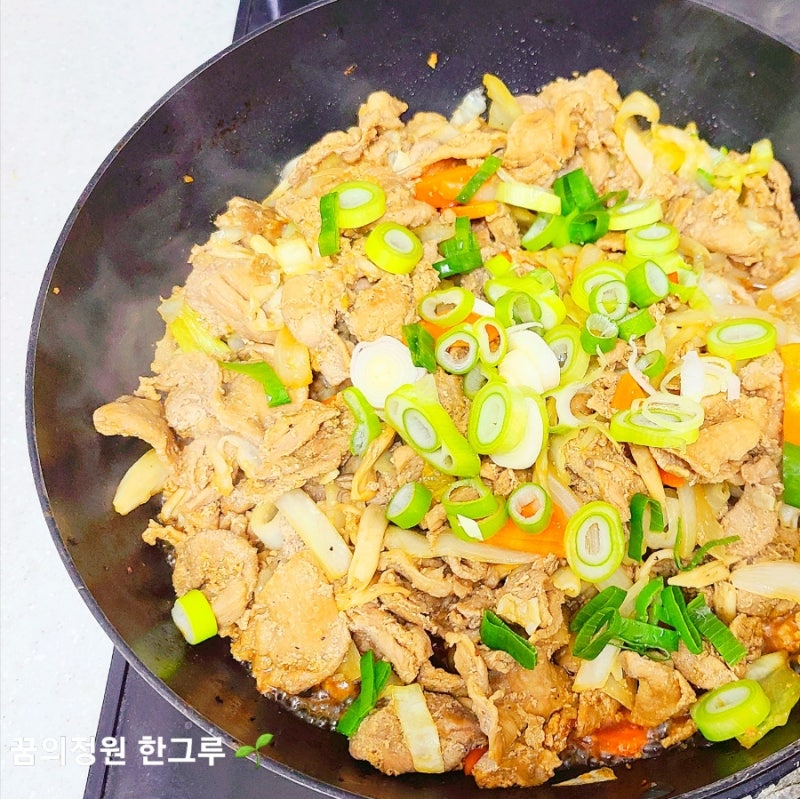 돼지고기 뒷다리살 요리 잡냄새 잡고 부드럽게 만드는 간장 불고기 양념 레시피 고기 다이어....