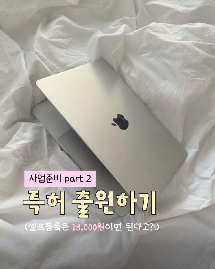   13,800원으로 특허 출원 셀프로 하기