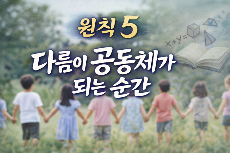  [문화예술교육] 7회. 문화예술교육 선언문 원칙 5 - 다름이 공동체가 되는 순간 | 《10만 독자》와 함께한 늦봄(晩春) 박상열 작가
