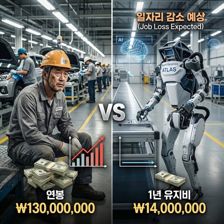 <b>현대차 아틀라스</b>가 몰고 올 '일자리 삭제' 대비하기