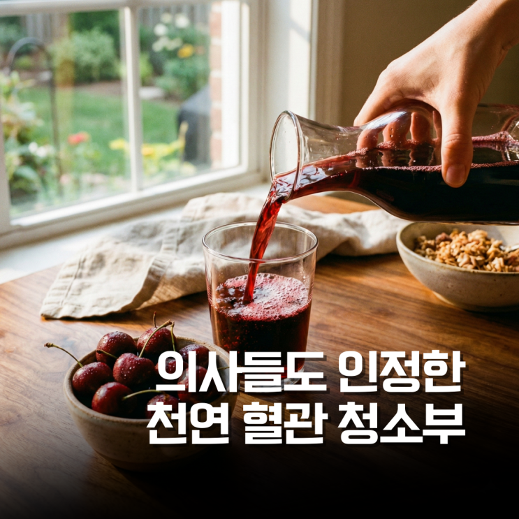  의사들도 인정한 '천연 혈관 청소부' 1위 과일은