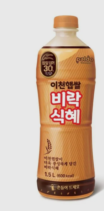 팔도 비락식혜 1.5L & 비락수정과 제로 출시 소식