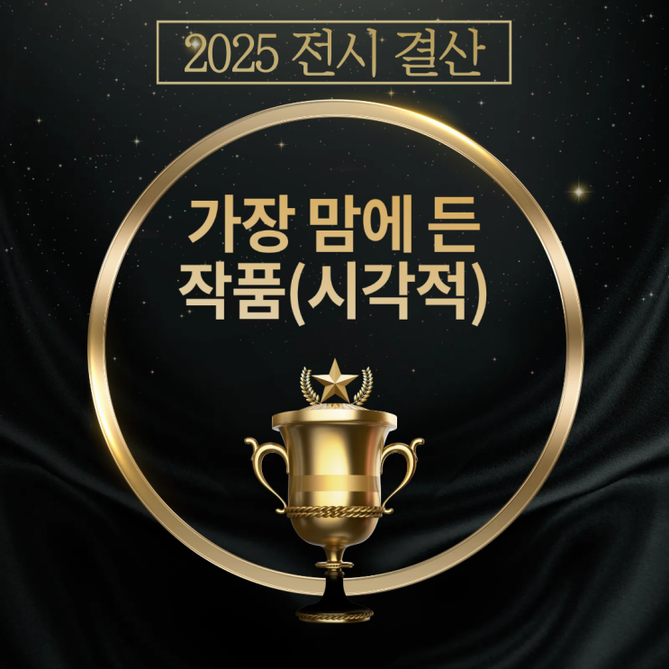  2025 전시 결산 : 가장 맘에 든 작품(시각적) 수상
