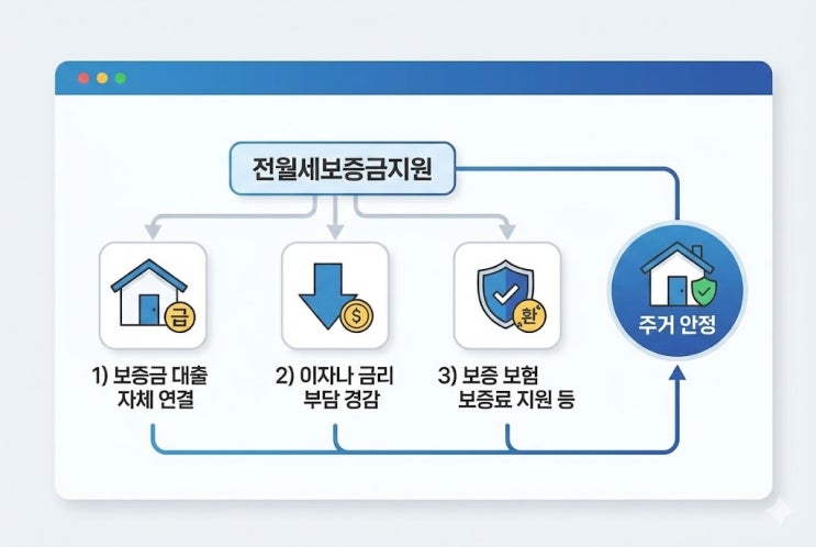  전월세보증금지원 갱신 대출, 안전하게 받는 순서