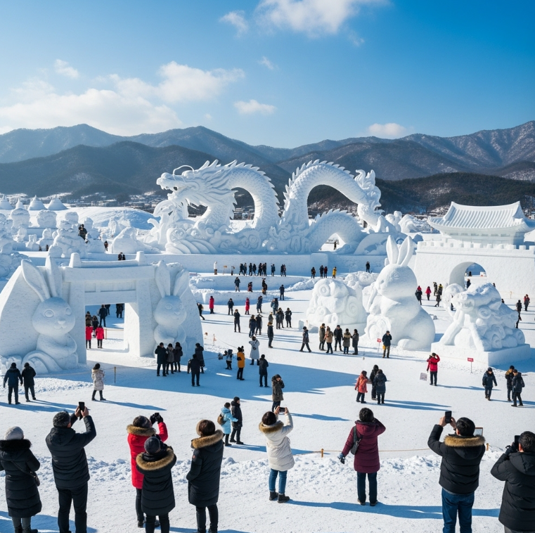 대관령 눈꽃축제 2026 부산출발 당일여행 떠나볼까요?
