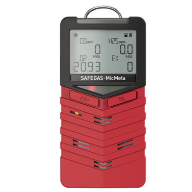  5가스 복합가스측정기 SAFEGAS MICMETA 5C 구성 요소와 기능 정리