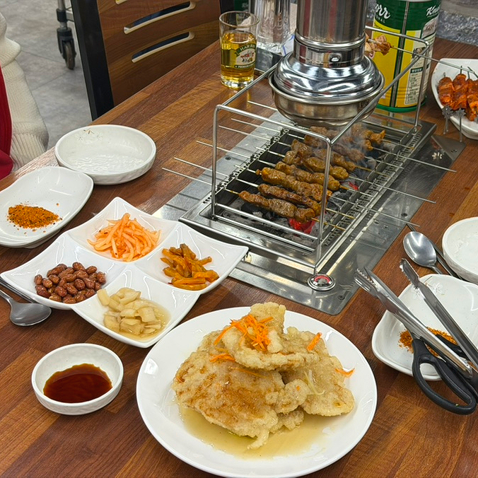  창원 상남동 양꼬치 맛집 신혜양꼬치ㅣ룸식당, 가성비 세트 A 후기