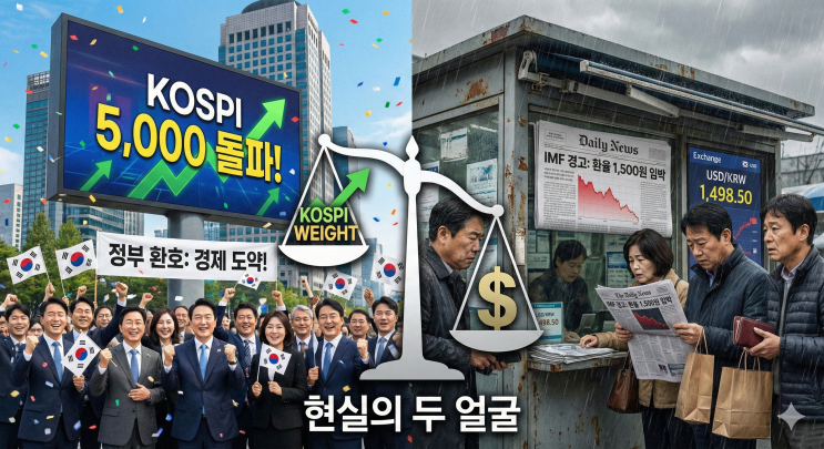  코스피 5,000와 환율 1,500원