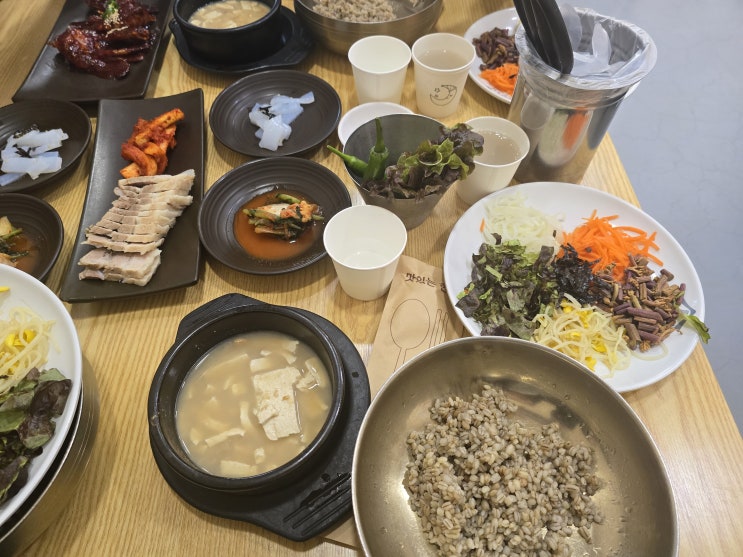  [내돈내산] 가성비 좋고 맛 좋고 푸짐한 용인 현지 맛집 희락보리 방문 후기 (주차, 내부, 메뉴, 가격, 음식 등)