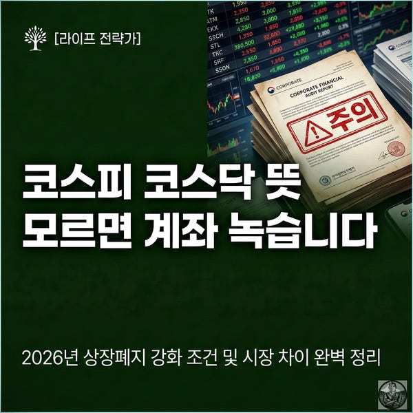  코스피 코스닥 뜻, 이것도 모르고 주식하면 계좌 녹습니다 (2026 최신판)