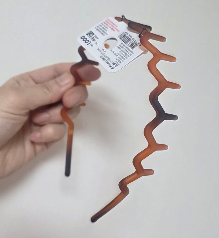  다이소 집에서 쓰는 머리띠｜마이오 헤어밴드 1,000원 후기