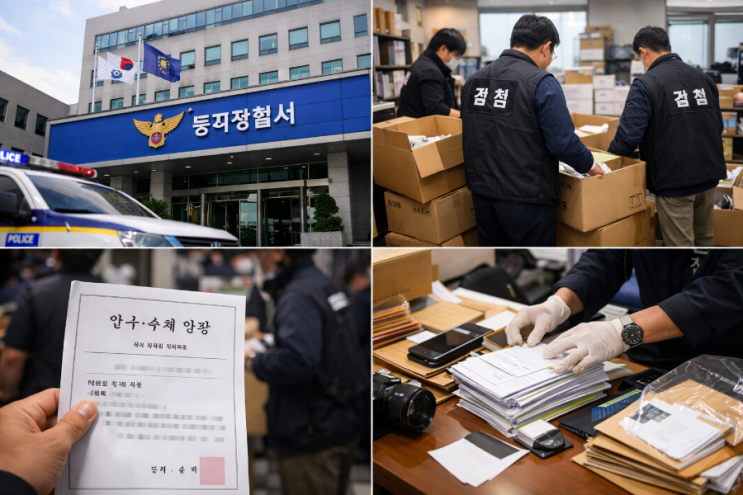  동작경찰서 압수수색, 무엇을 의미하나 수사 배경·쟁점·향후 전망까지 차분히 정리