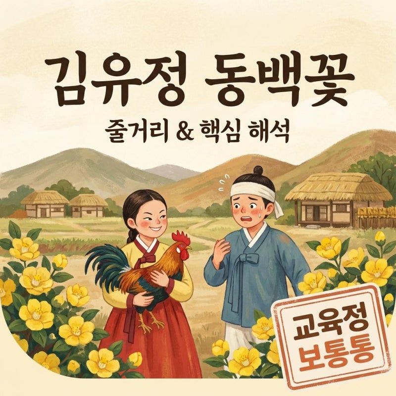 金裕貞《山茶花》劇情解析完美整理！從課本中的主要衝突到結局分析