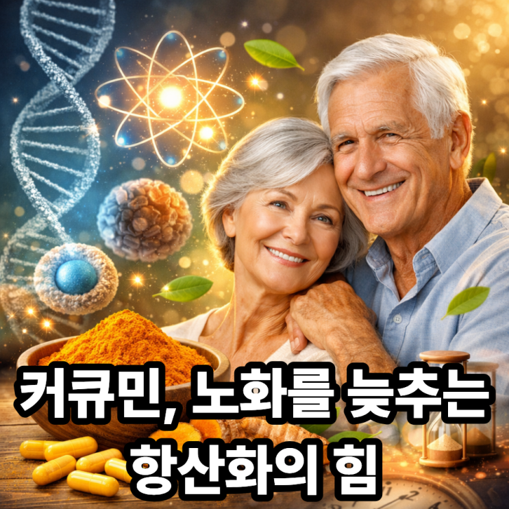  커큐민과 항산화 작용, 노화 관리에 어떤 역할을 할까?
