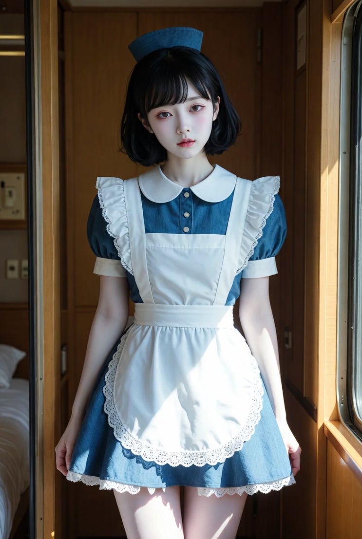  독특한 소녀 일러스트2601251
