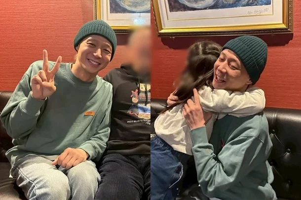 박유천, 황하나 선긋더니 지인들 틈 행복…급노화 이슈에도 미소는 천진난만