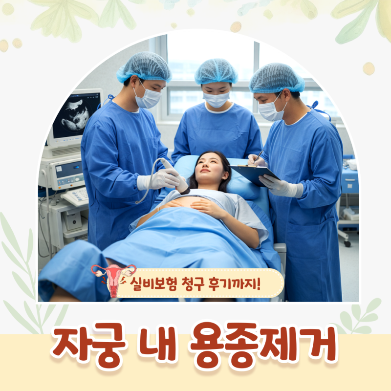 자궁경부 용종 제거 현대해상 실비보험금 청구 수령까지 경험담