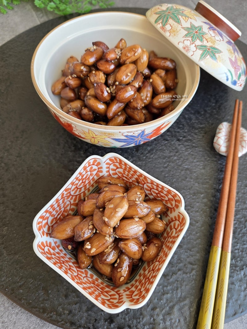 땅콩조림 만드는 법 생땅콩조림 밑반찬 고소한 땅콩 요리