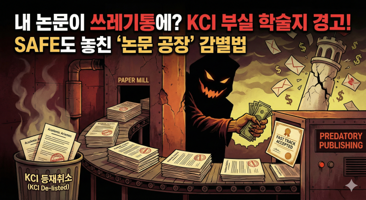  [대학원] 내 논문이 쓰레기통에? 부실, 약탈적 학술지 피하는 법