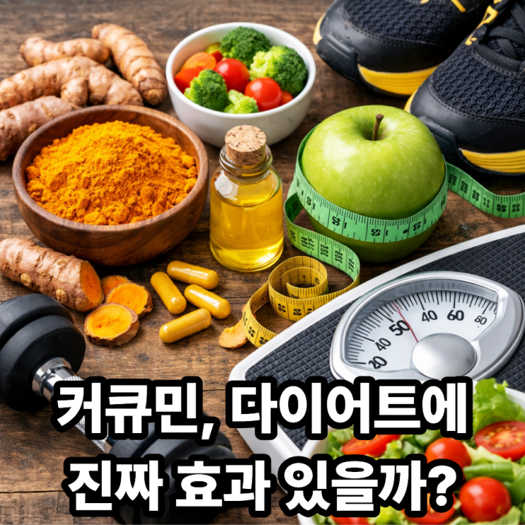 커큐민과 체중 관리, 다이어트에 효과 있을까?｜과학적으로 따져보기