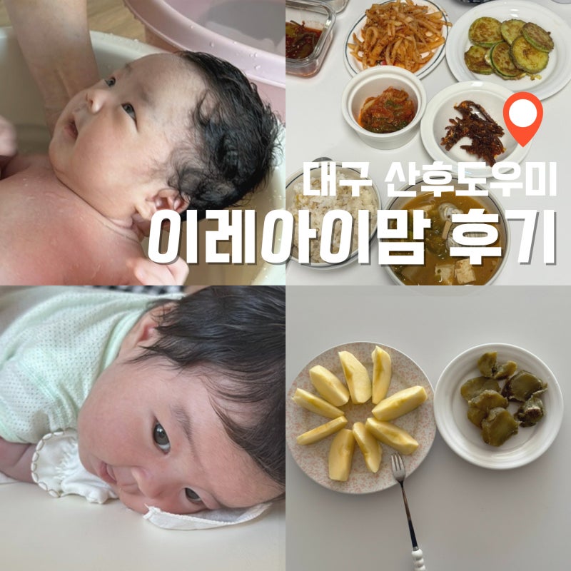 대구 산후도우미 '이레아이맘' 후기 (+신청방법/본인부담금/지원금 등)