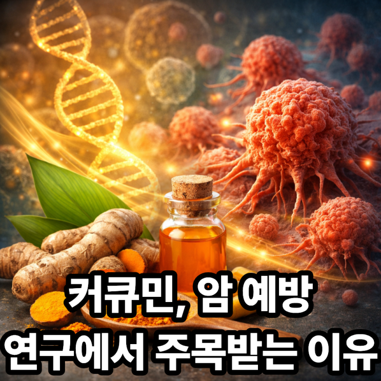  커큐민이 암 예방에 주목받는 이유｜항염·항산화 성분의 과학적 가능성
