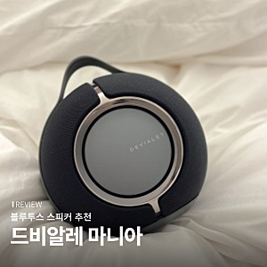 드비알레 마니아 블루투스 스피커 브랜드 추천 장단점 가격