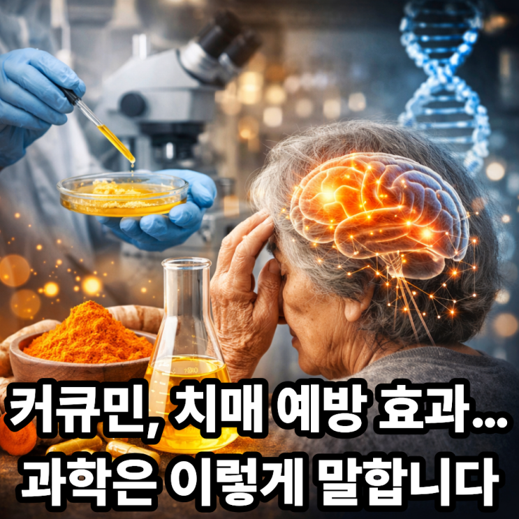  커큐민과 치매 예방, 실제 연구는 어떻게 말할까?