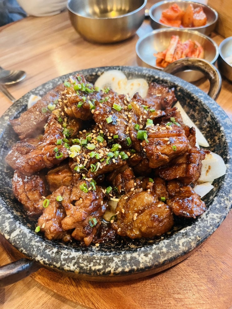  구미산동맛집 교동면옥에서 석갈비와 물냉면 아이랑 가족외식