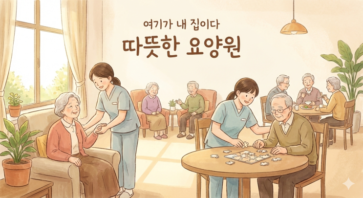  [돌봄이야기] 요양원, 어르신이 돌아가고 싶어 하는 또 하나의 집