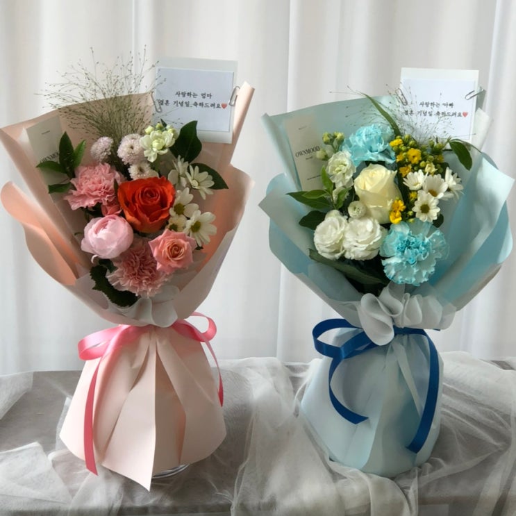  SK스카이뷰꽃집 결혼기념일꽃다발 (수원결혼기념일꽃다발, 수원부모님꽃다발, 온무드플라워스튜디오)