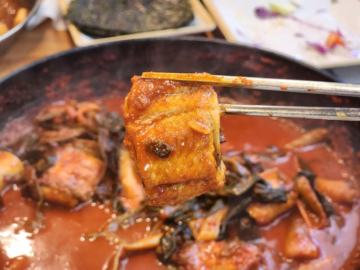  용인 동백 맛집 산수가장어 파김치장어전골로 추위를 날려보자