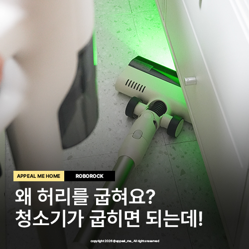  10만원대 추천 진동 무선청소기 플렉시블 접이식 로보락 26설세일